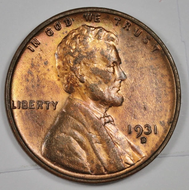 1931-d Lincoln Head Cent.  BU.  184369