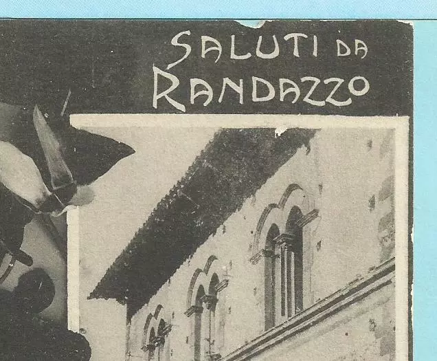 cartolina Saluti da RANDAZZO (Catania): Palazzo Clarentano 3