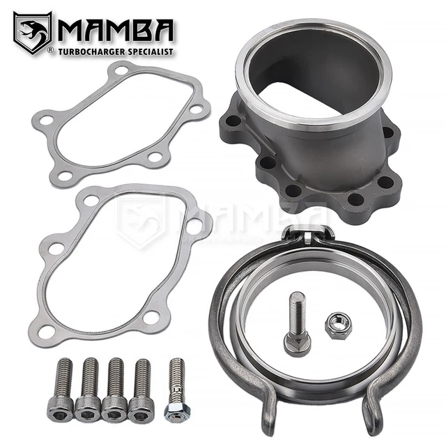 T3 Internal Gate 6 Bolt Turbo Dump Pipe Flange 304 Stainless Steel