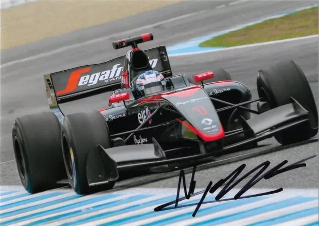 Nyck de Vries Formula Renault Grand Prix Alpha Tauri 2023 F1 signed photo