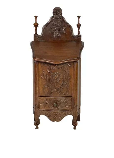 Finest antique French Provencal Salt Box Saliero Louis XV style 19th century
