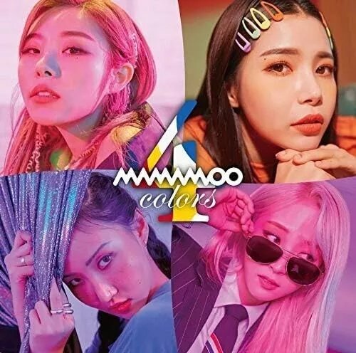 MAMAMOO 4colors First Limited Edition CD Japan New