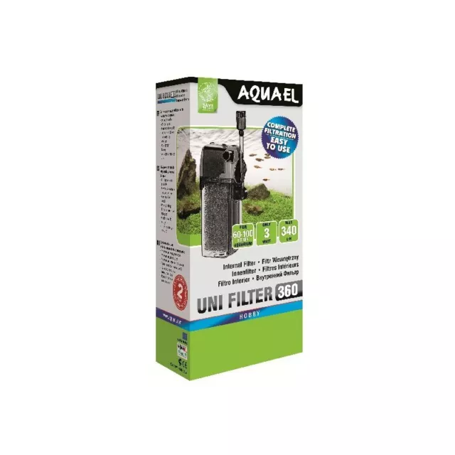 Aquael Unifilter 360 - für 60-100L Aquarien - Innenfilter Wasserfilter Filter