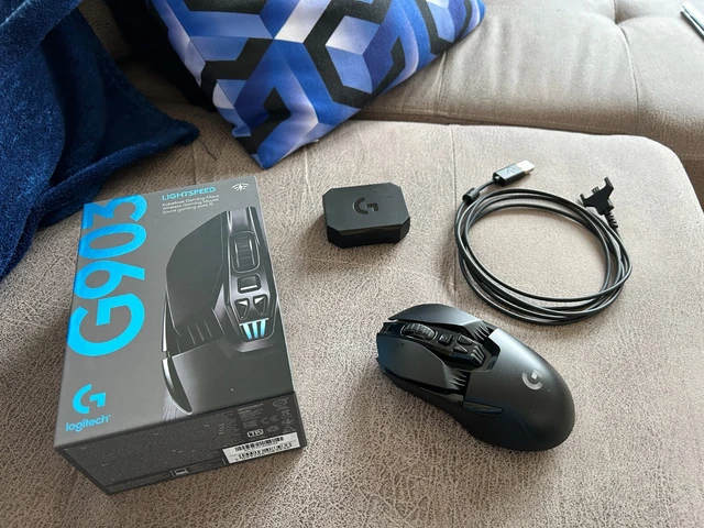 Logitech G903 Lightspeed Optische Funk-Gaming-Maus - Schwarz