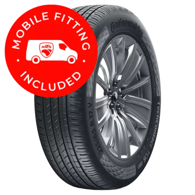 4 Tyres Inc. Delivery & Fitting: Continental: Techcontact Tc6 Suv - 235/55 R17