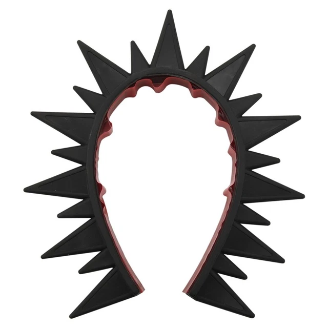 Elmetto per Moto Riflettente con Punte In Mohawk Sega In Gomma con Decalcom M5V5