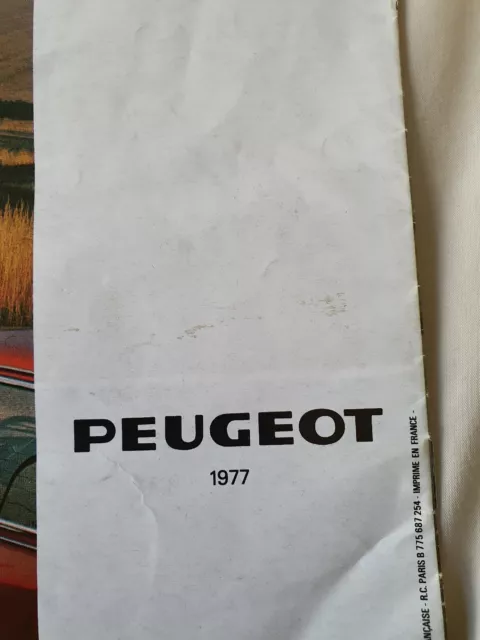 Peugeot 504 Estate Brochure 1977 2