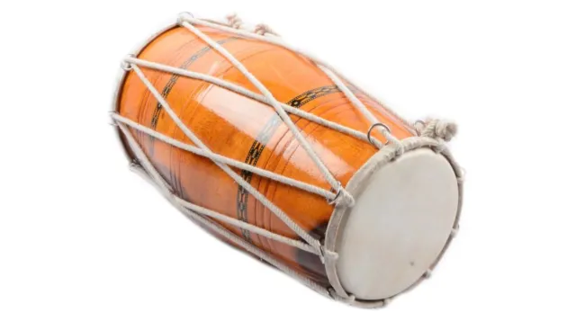 New Professional Bina Dholak No. 33 Dori Musical Instrument with Bag