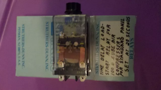 Struthers-Dunn® 286BXC-030   3-10-3 Second Time Delay Relay - 20VAC Input