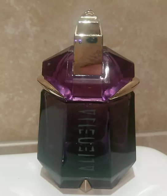 EMPTY Refillable Stones Thierry Mugler Alien 30ml Bottle. USED.