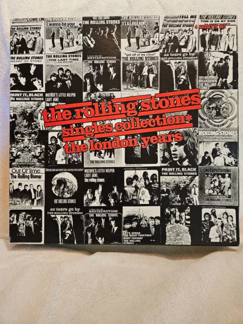 Rolling Stones Singles Collection, London Years 4 Cassette Set, Booklet 1989 EX