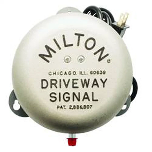 Driveway Signal Bell Milton Industries 805