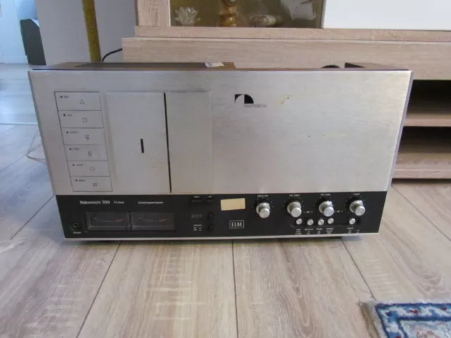 Nakamichi 700 Tri-tracer Tape Deck/cassete deck tape vintage retro