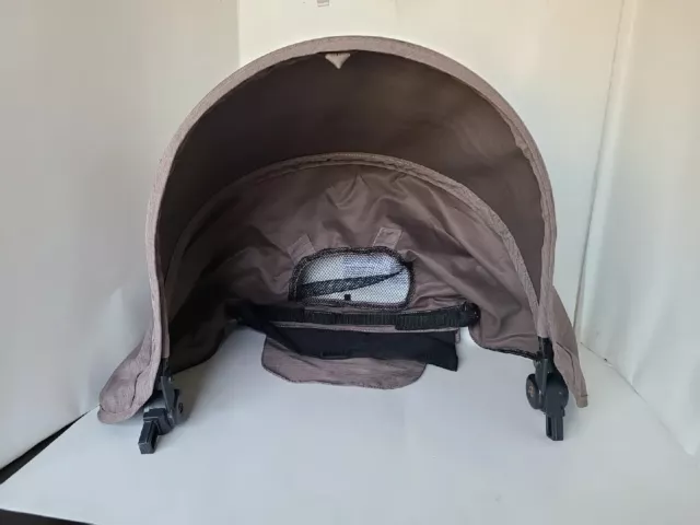 Britax B-Agile 4 Single Stroller Canopy Hood Visor Model #U511875/2014 Brown