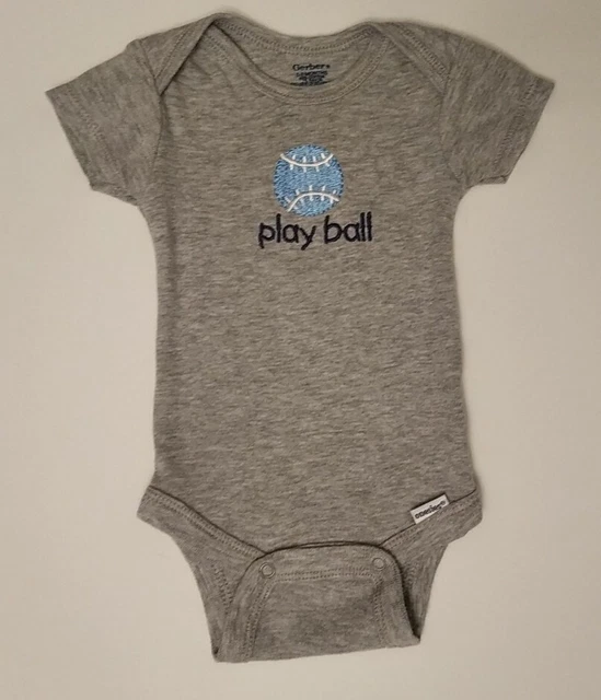 Carter's Newborn /Gerber 0-3 months Baby Boy Sports 3-Pc Set Bodysuit & Pants 3
