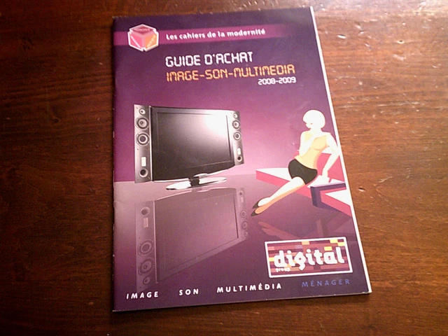 A VOIR !!! Ancien Catalogue Guide D'achat " Digital Group " 2008/09 EUR