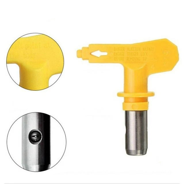 1PCS sans Air Spray Pointe Pièces Bec for Mastic Revêtement Peinture Outils