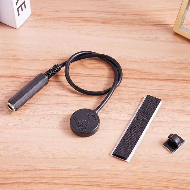 Acoustic Guitar Pickup Transducer Stick On Ukulele StRings Violin G7Q0