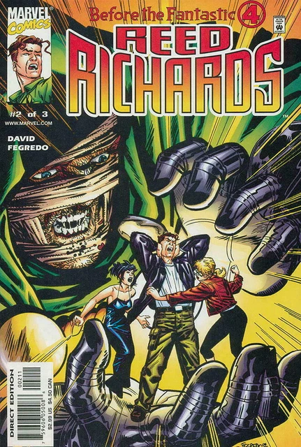 Before the Fantastic 4 Reed Richards #2 Marvel Comics October Oct 2000 (VFNM)