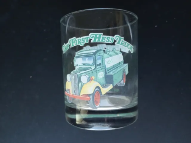 Vintage 1996 The First Hess Truck Tumbler Drinking Glass