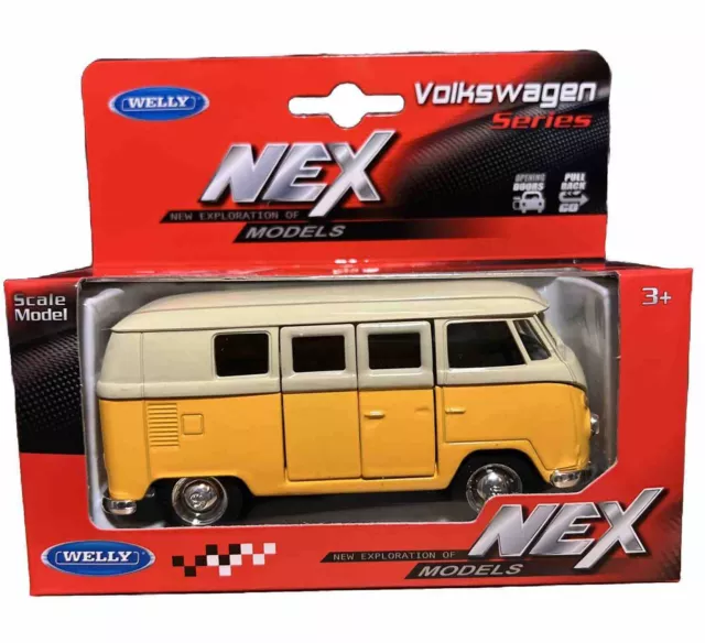 Welly Nex VW T1 Bulli ,Bus, Transporter ,Metall, Maßstab 1:36 - 1:38 Neu