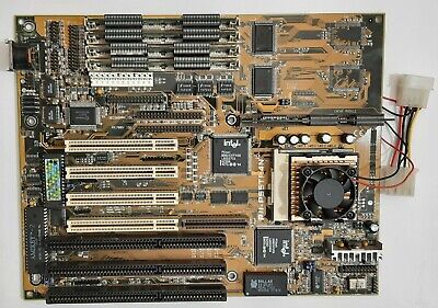 ASUS P/I-P55TP4N Sockel 7 ISA Mainboard + Intel Pentium 100 MHz + 32MB EDO-RAM