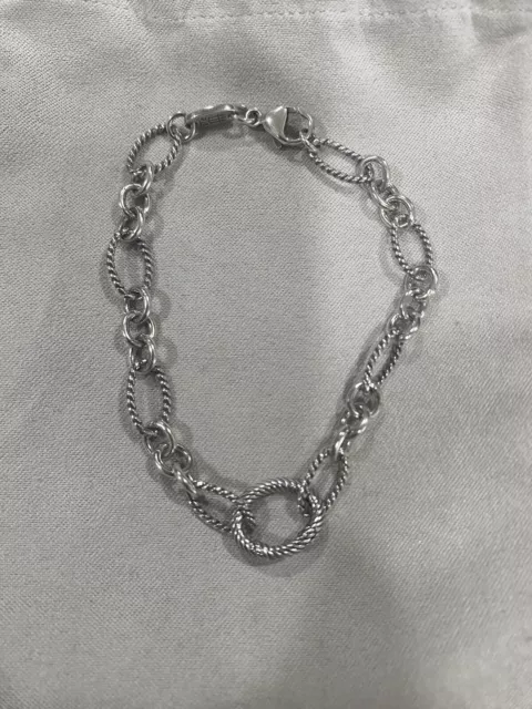 James avery oval shop twist changeable charm bracelet