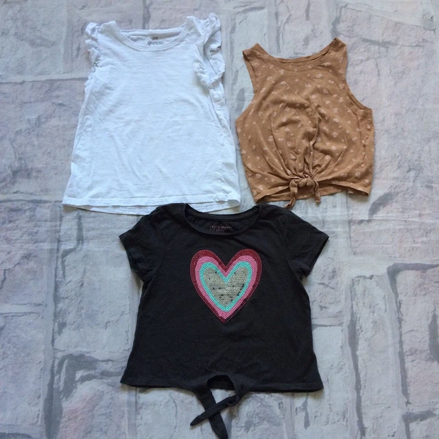 Girls Clothes Bundle 6-7 Years H&M TU Etc Jumper Dress Skirt Tops Jumpsuit Etc 5