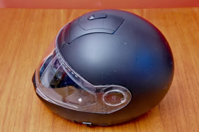 Schuberth C3 Gr. 56/57 mattschwarz gebraucht - renoviert/gereinigt/technisch gut