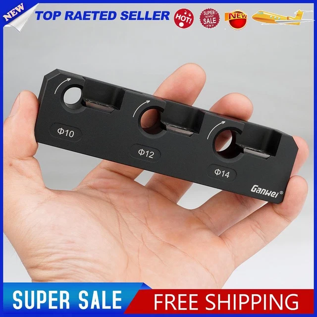 Dowel Maker Jig Portable Round Rod Milling Cutter for Woodworking (StyleD)