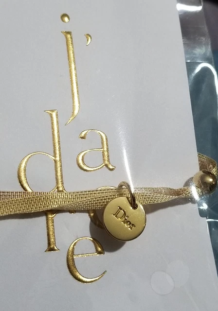 DIOR•J'ADORE Carded Bracelet PARFUMS CHRISTIAN DIOR GWP • NEW ❣READ DETAILS❣