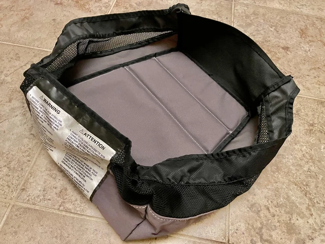 BOB Revolution Stroller Single Replacement Lowboy Basket Gray Black 2011-15
