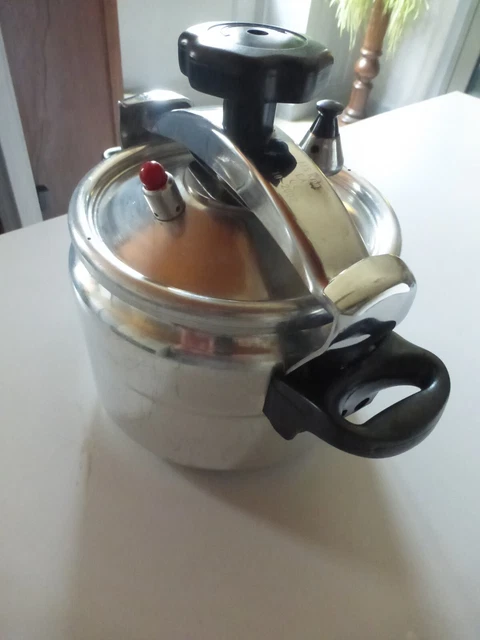 Ancienne cocotte-minute Henri IV – Aluminium massif – Vintage