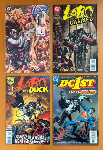 Lobo Job Menge 9 x Comics und 1 x TPB (DC 1991 bis 2002) 10 x Ausgaben 3