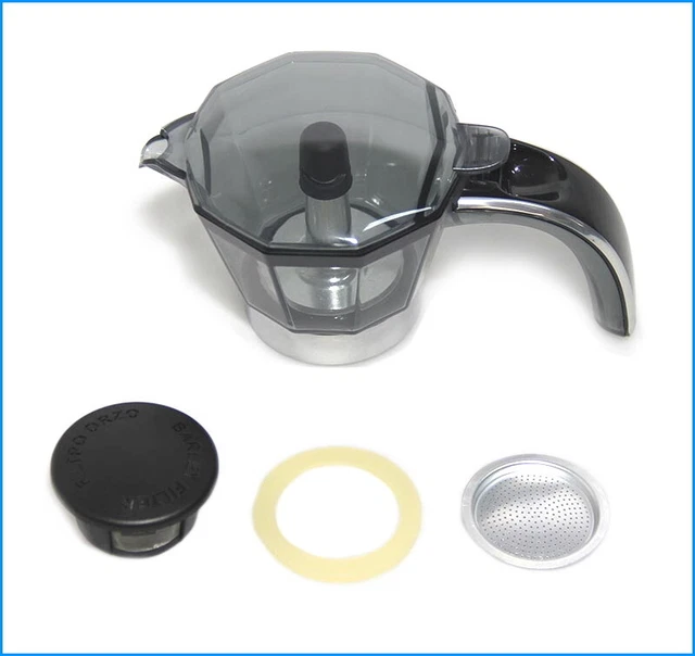 Carafe Verseuse Cafetiere 2 Tasses pour Moka Cafe Alicia DELONGHI Pieces EMKP21