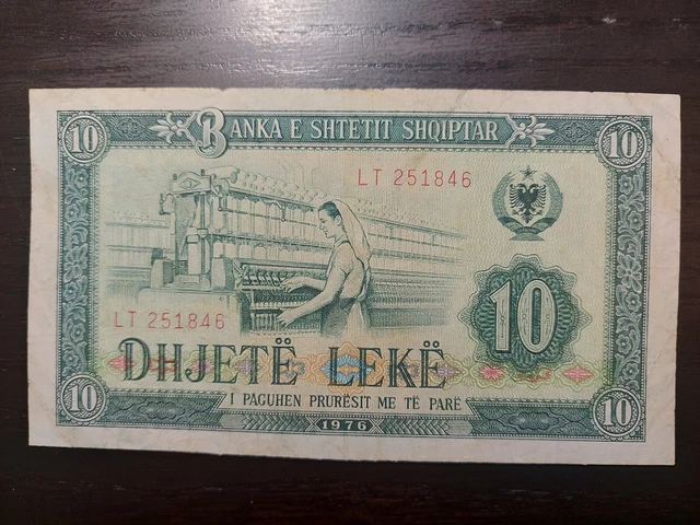 Albania 10 Leke 1976, P-43