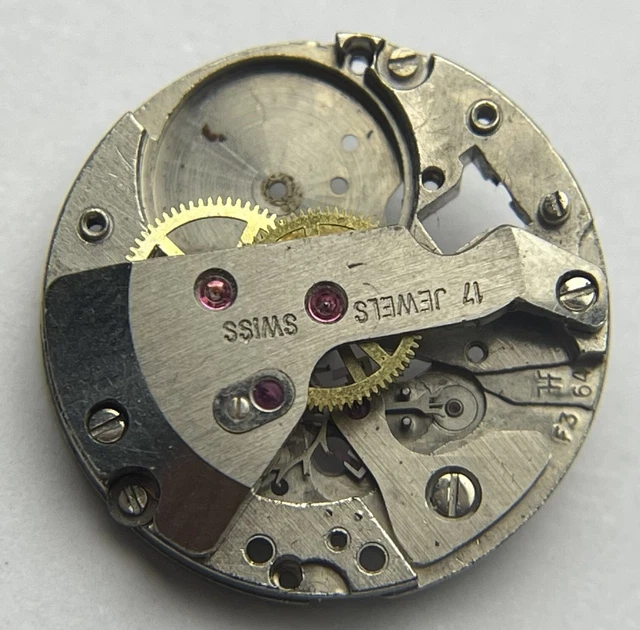 Mouvement De Montre Incomplet LORSA 238 – Pour Pièces Ou Restauration