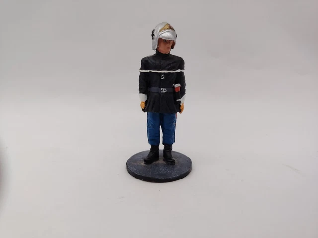 Figurine Del Prado - Pompier Forestier USA Tenue De Feu 2001 - Occasion Bon état