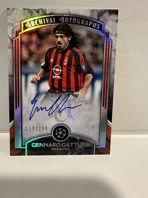 2022特集 22 23 topps Museum Collection Archival Autographs Gennaro
