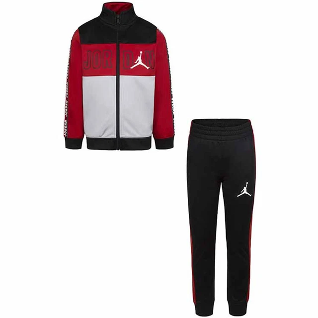 JORDAN TUTA DA Ragazzo Box Out Tricot Rossa Taglia L 147 158 CM