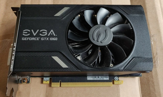 EVGA GEFORCE GTX 1060 6GB GDDR5 Graphics Card £79.00 - PicClick UK