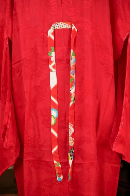 Dear Vanilla Japanese Juban Undergown Women's Kimono Genuine Vintage Mint 7