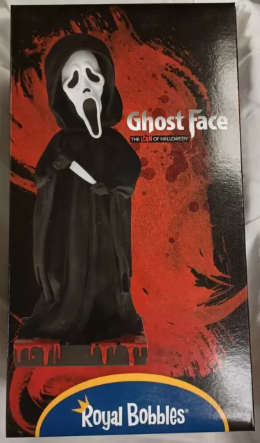 Scream Ghostface Killer Blood Splatter Exclusive Bobble Head Royal Bobbles040522