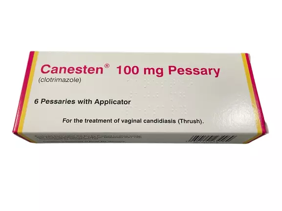 Canesten Pessary 100mg - 6 Pessaries with Applicator - (MAX 1 PER ORDER)