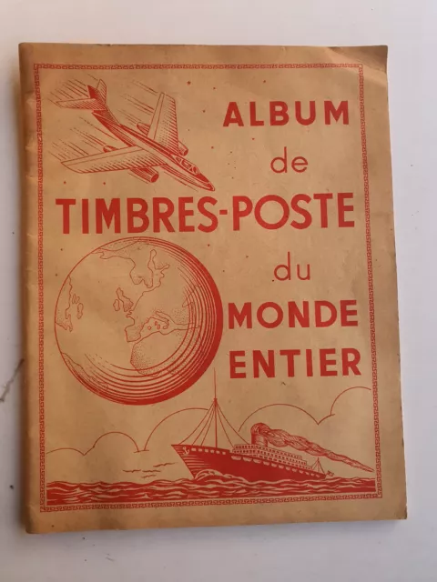 Album de timbres-poste du monde entier.