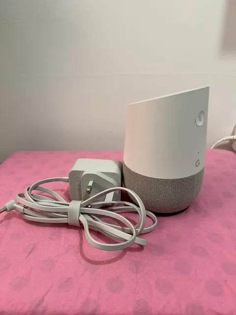 Google Home Smart Assistant - White Slate