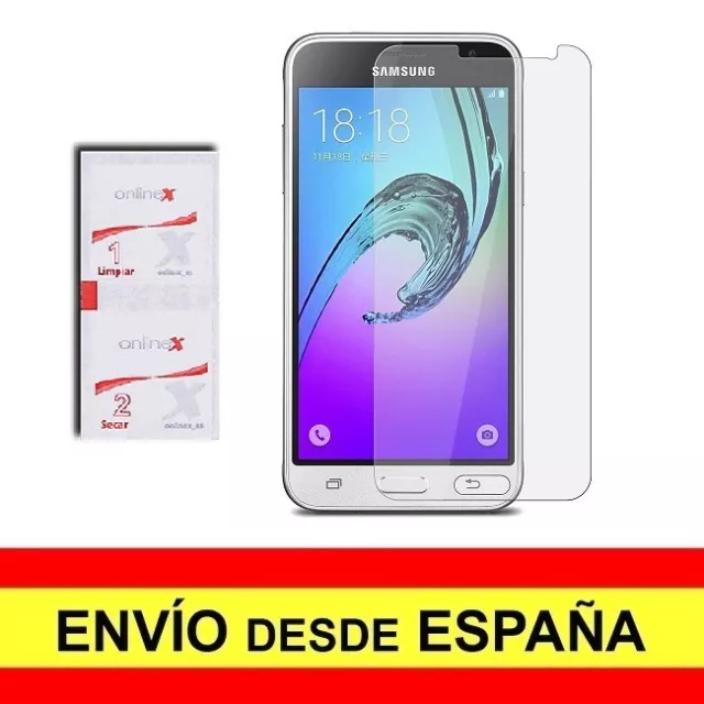 Cristal Templado para SAMSUNG GALAXY J3 (2016) Protector Pantalla a2149 nt