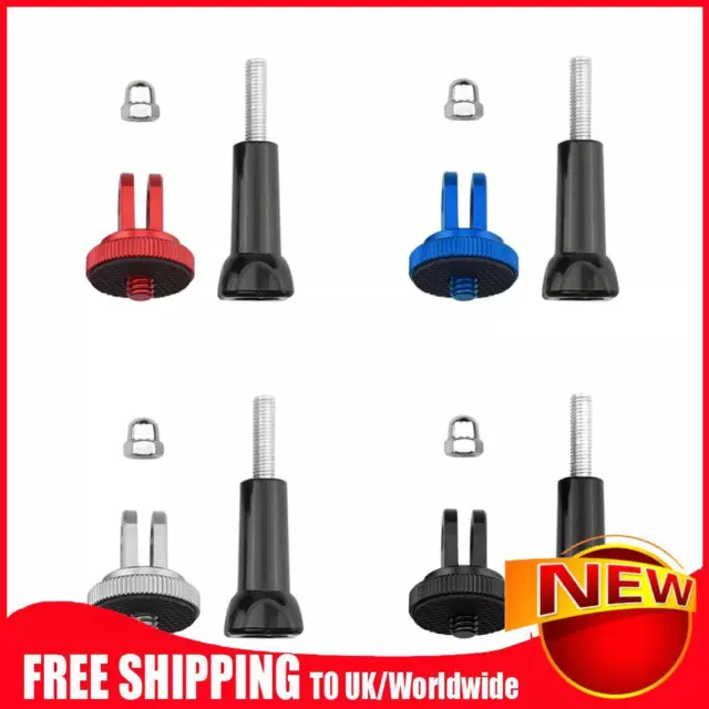 1/4 inch CNC Camera Mount Tripod Screw Adapter Connector for Insta360 ONE X2/X