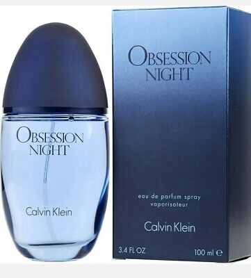 Calvin Klein Obsession Night para mujer 100 ml EDP Spray - Totalmente nuevo vendedor del Reino Unido fas