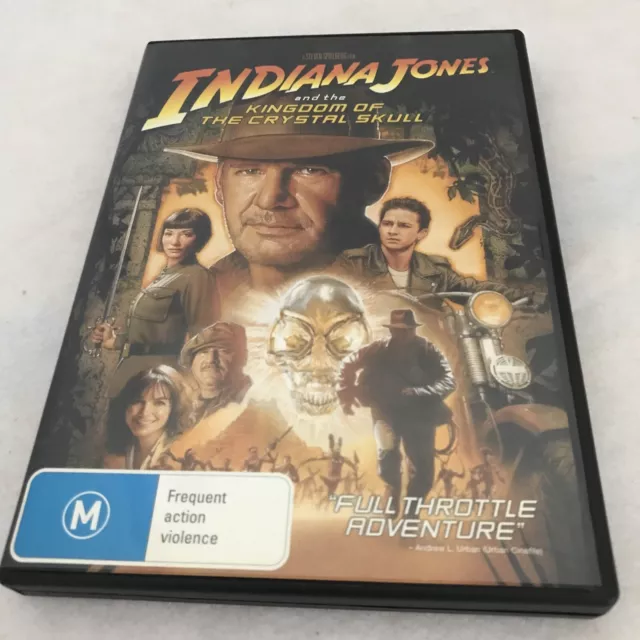 Indiana Jones and the Kingdom of the Crystal Skull (DVD, 2008) Pre Owned  97363418641